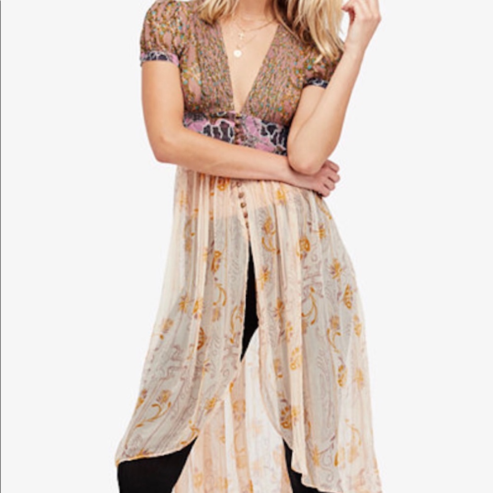 Free People Daisy Fields top